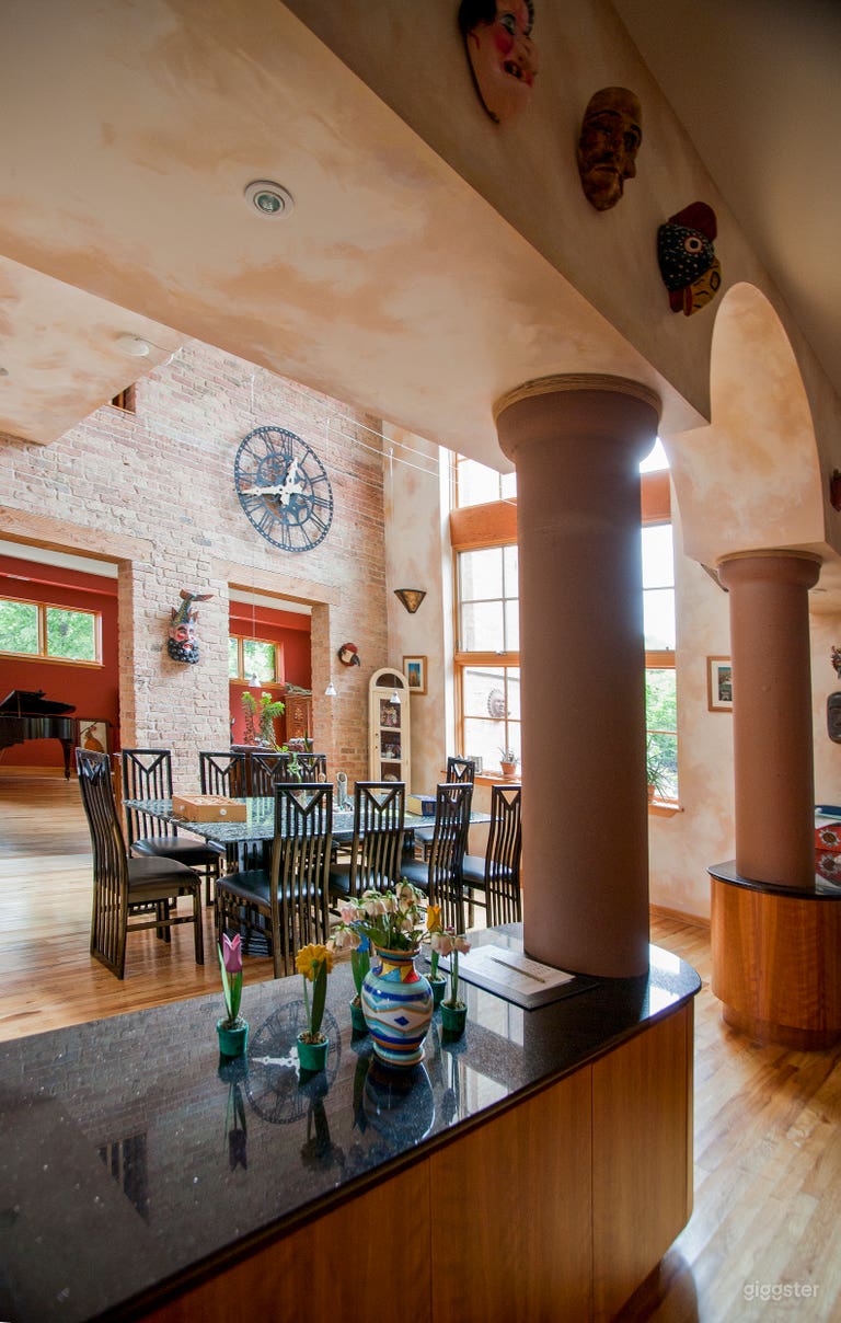  oversized handmade clock 