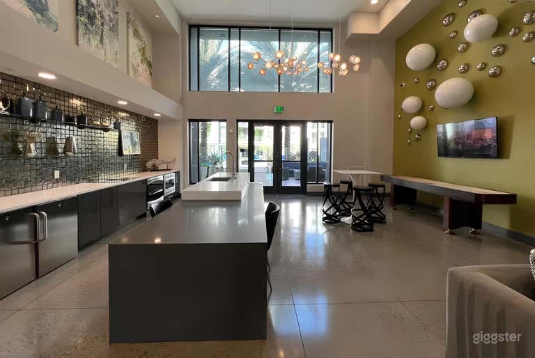  Chic, Fun Clubroom for Events w/ Kitchen & Shuffleboard 