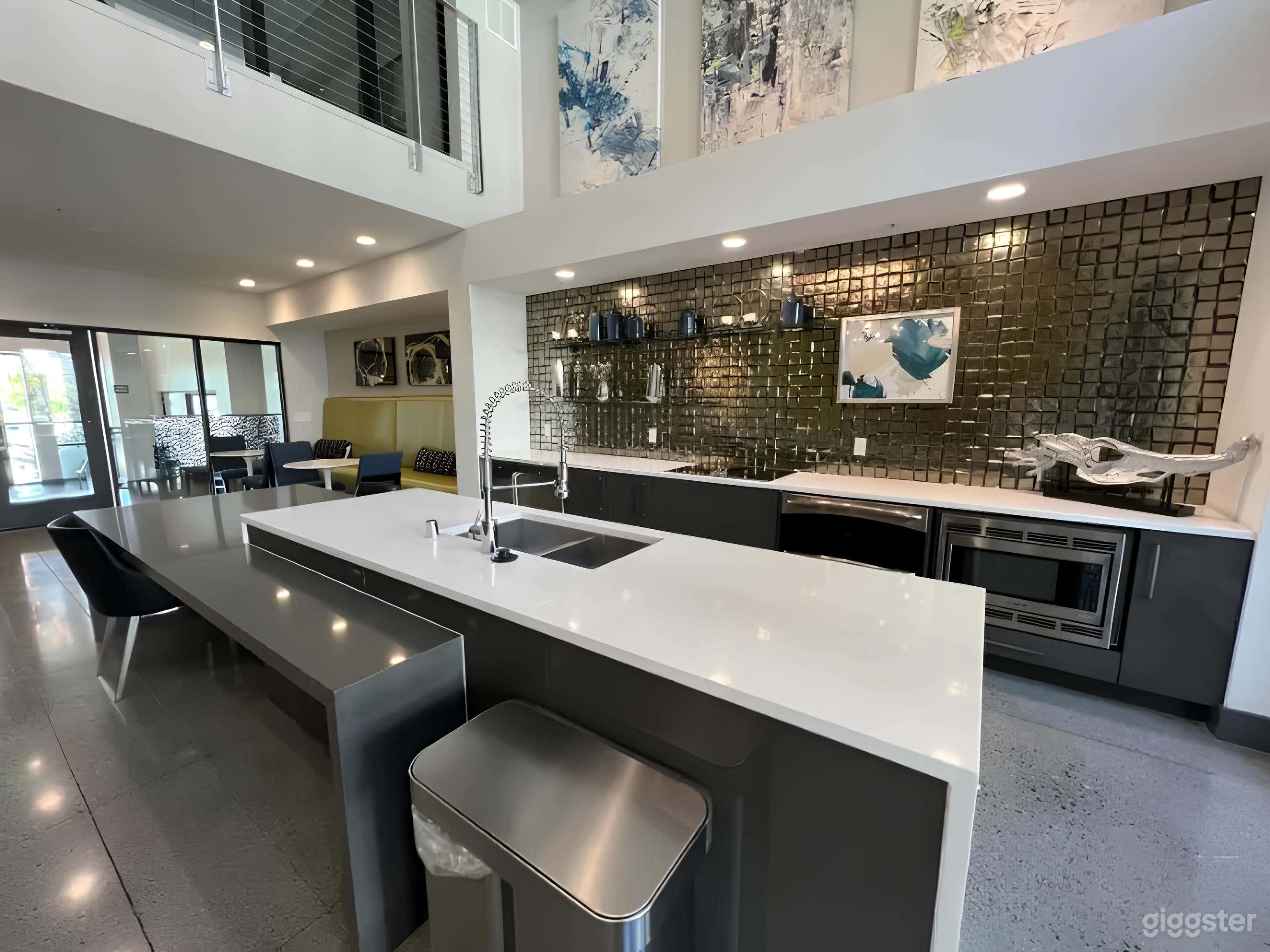 Chic, Fun Clubroom for Events w/ Kitchen & Shuffleboard Photo 2