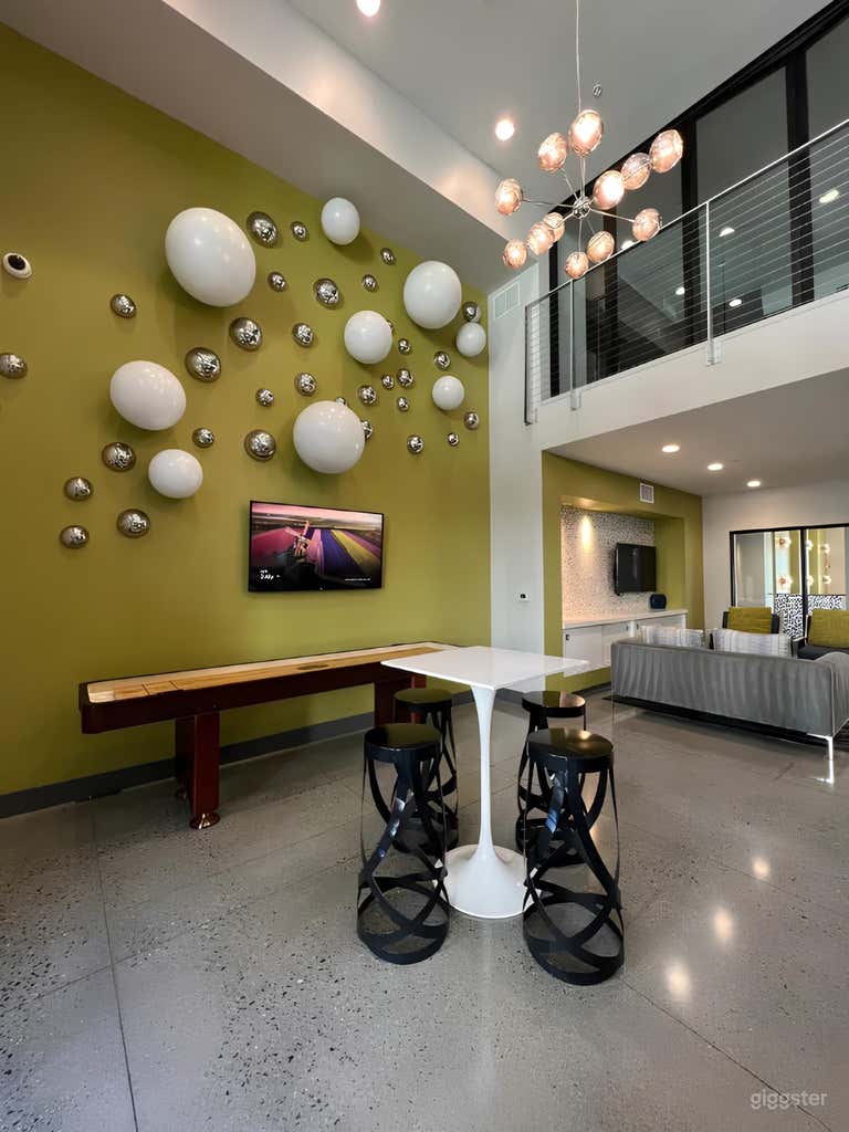  Chic, Fun Clubroom for Events w/ Kitchen & Shuffleboard 