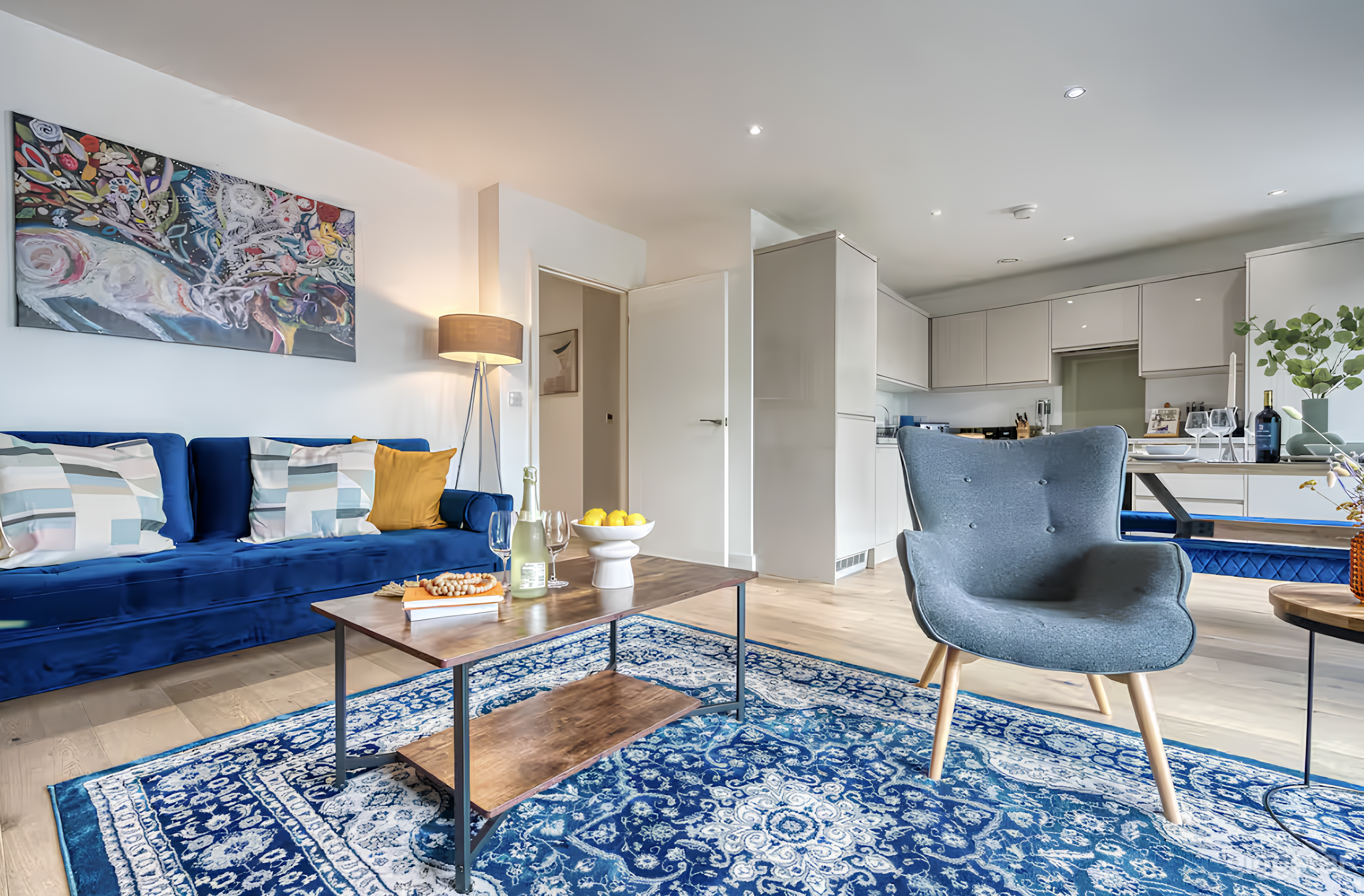 Royal Blue Crescent Photo 3