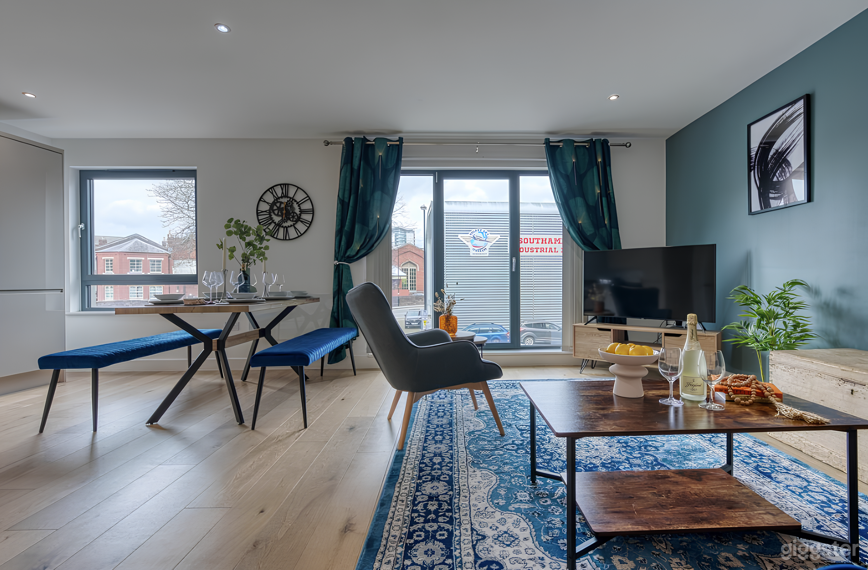 Royal Blue Crescent Photo 1