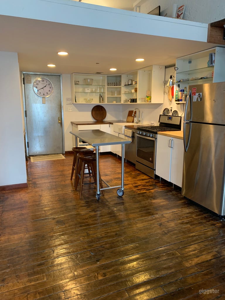  Arched windowed Loft in Brooklyn 