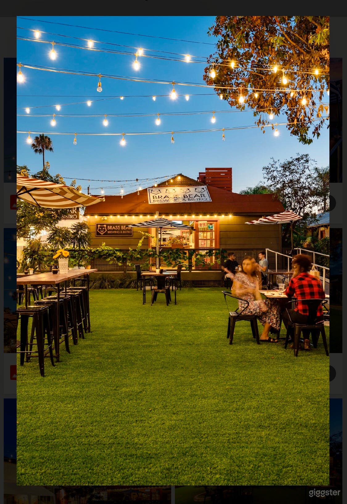 Outdoor Patio Looking Into the Tap Room