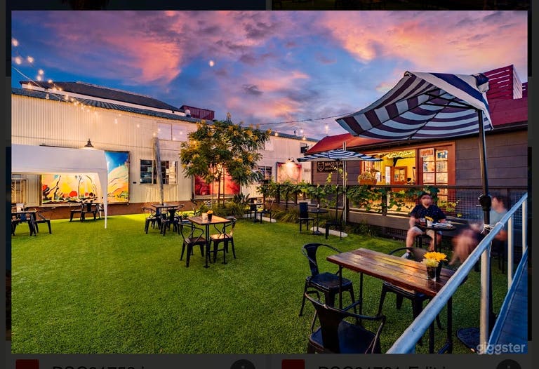  Turf Flooring on the Outdoor Patio 