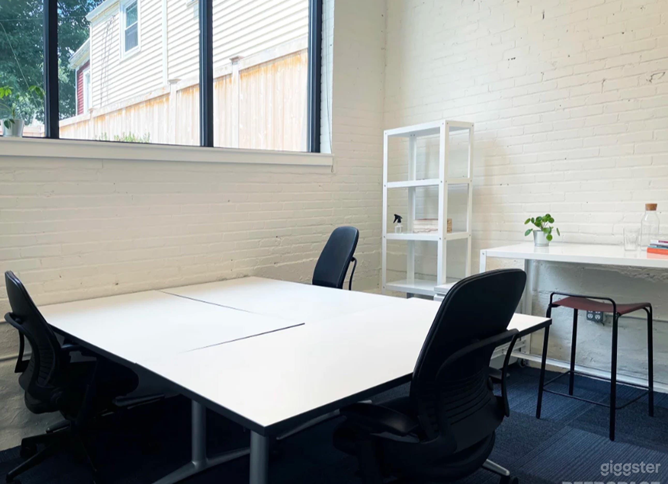 Dramatic Sun-Drenched Coworking Space Photo 4