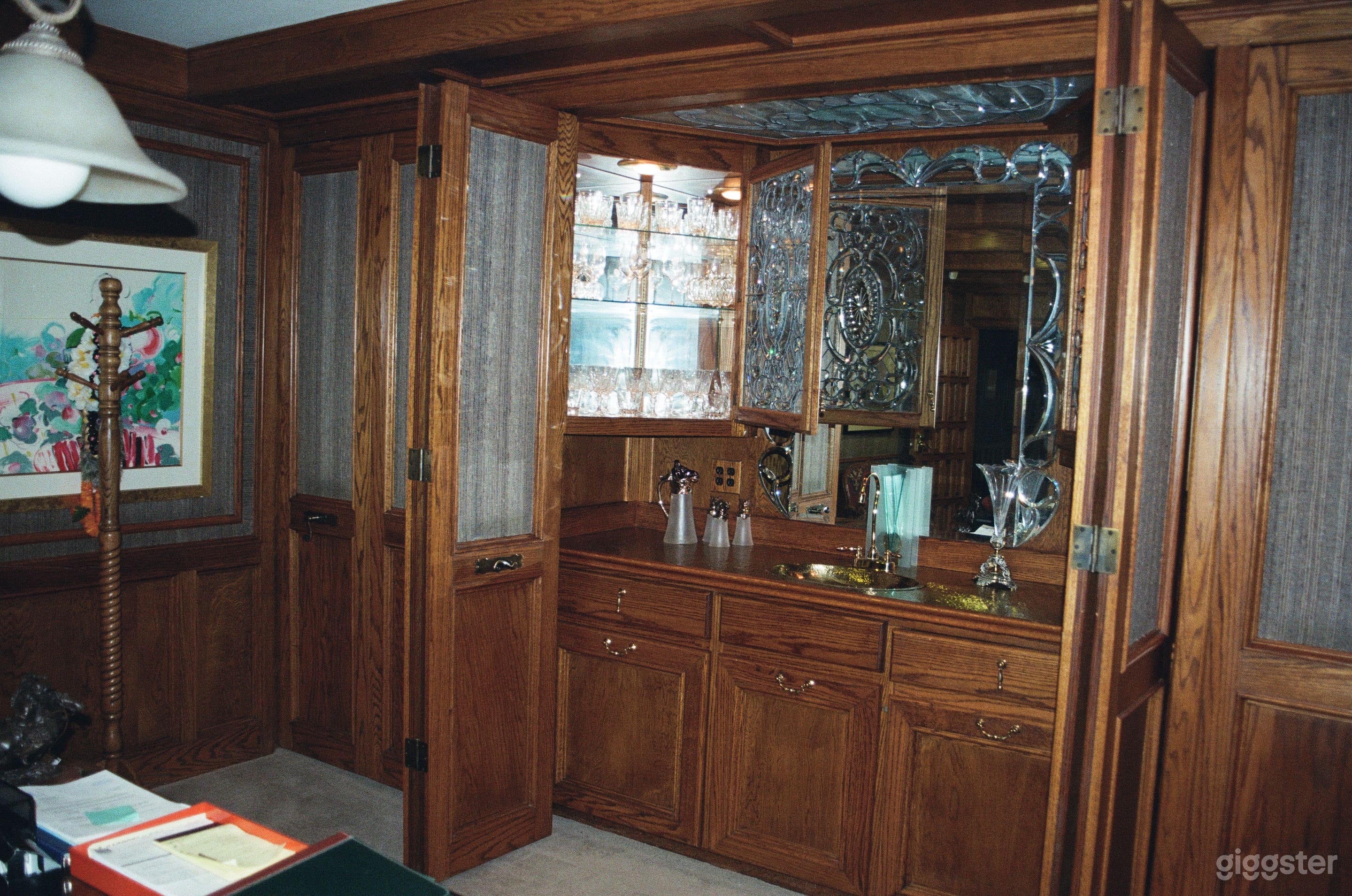 Wet Bar in the Main Office
