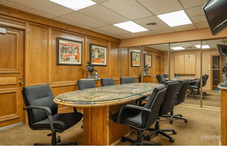  1970's Building with Vintage Office Setting 