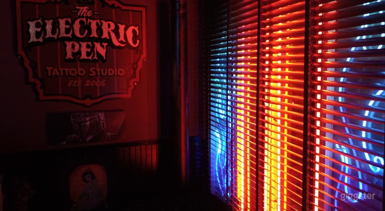  Front area Signage and neon 