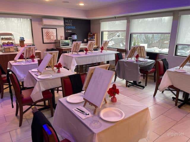  Espace petit-déjeuner pour 15 personnes 