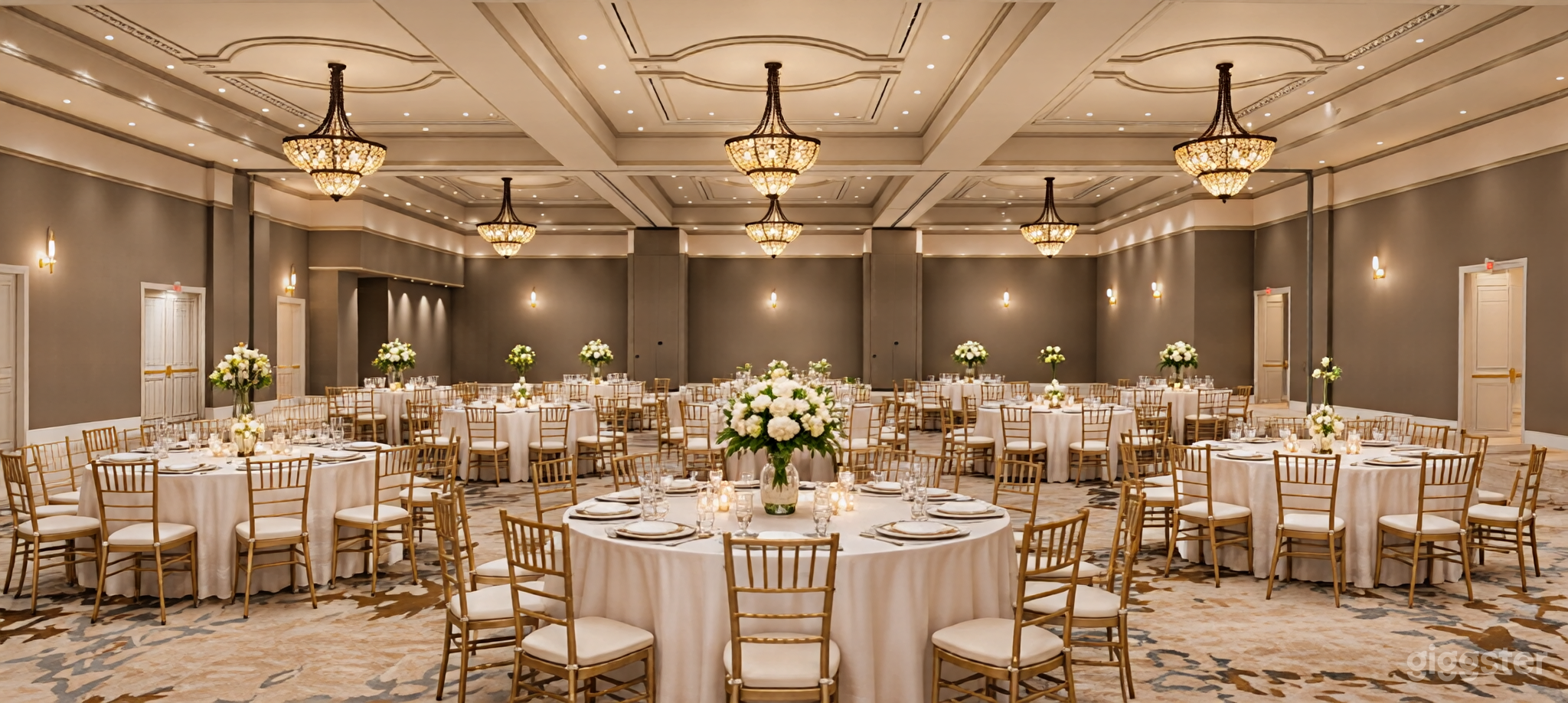 Expansive Luxury Event Space | Salon D, E, F & G Photo 3