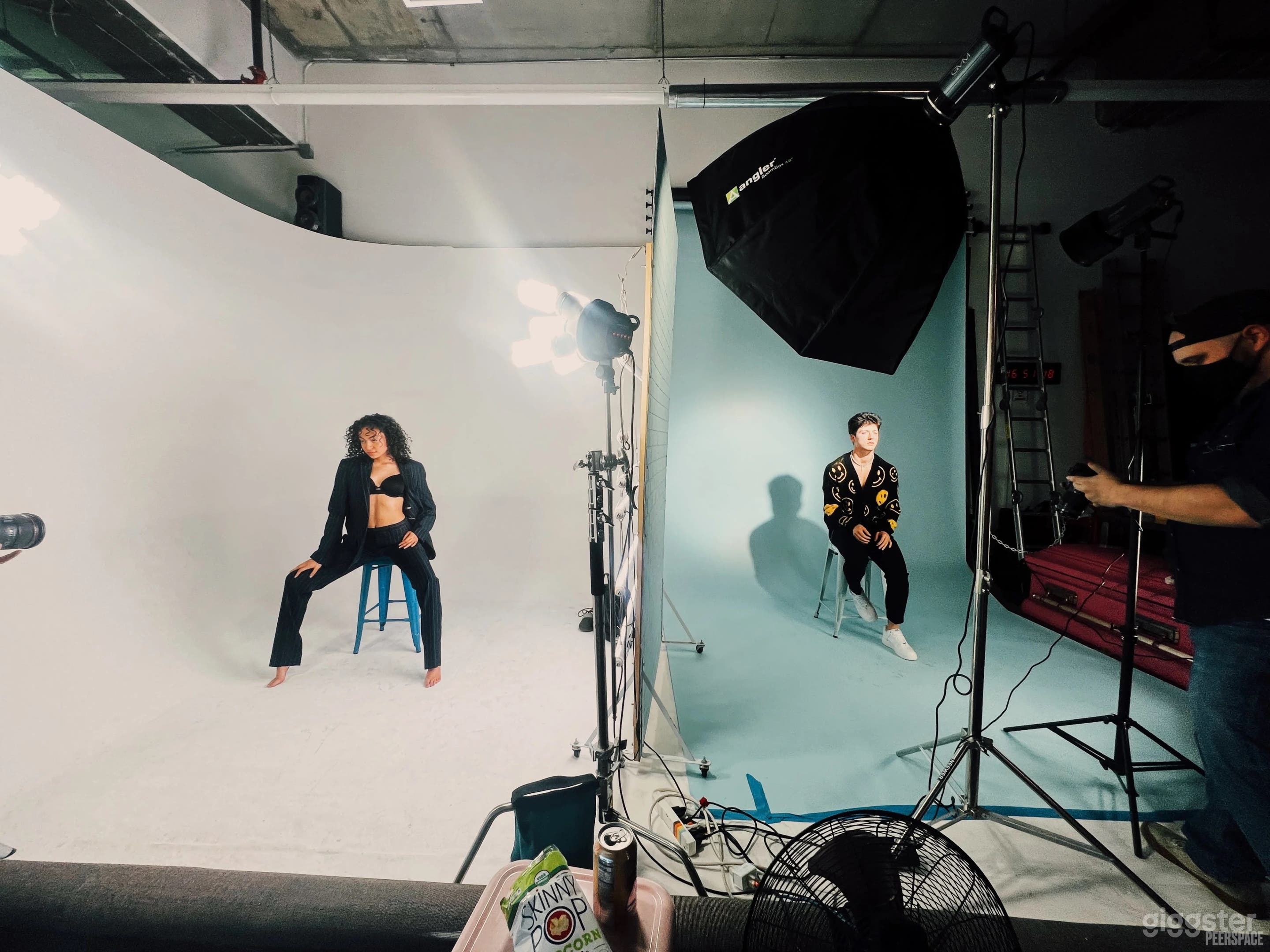 DTLA Production Studio | 13x20ft Cyclorama + Pre-Lit Sets | Photo 1