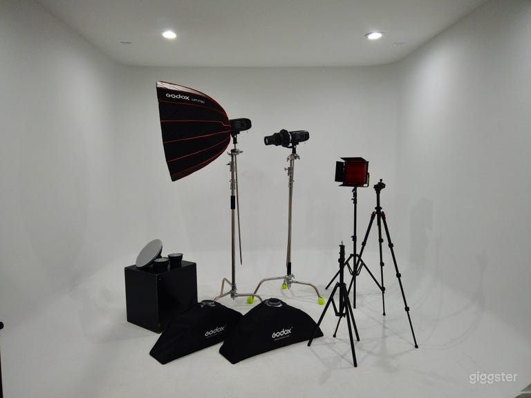  Studio photo/film avec mur cyclorama 
