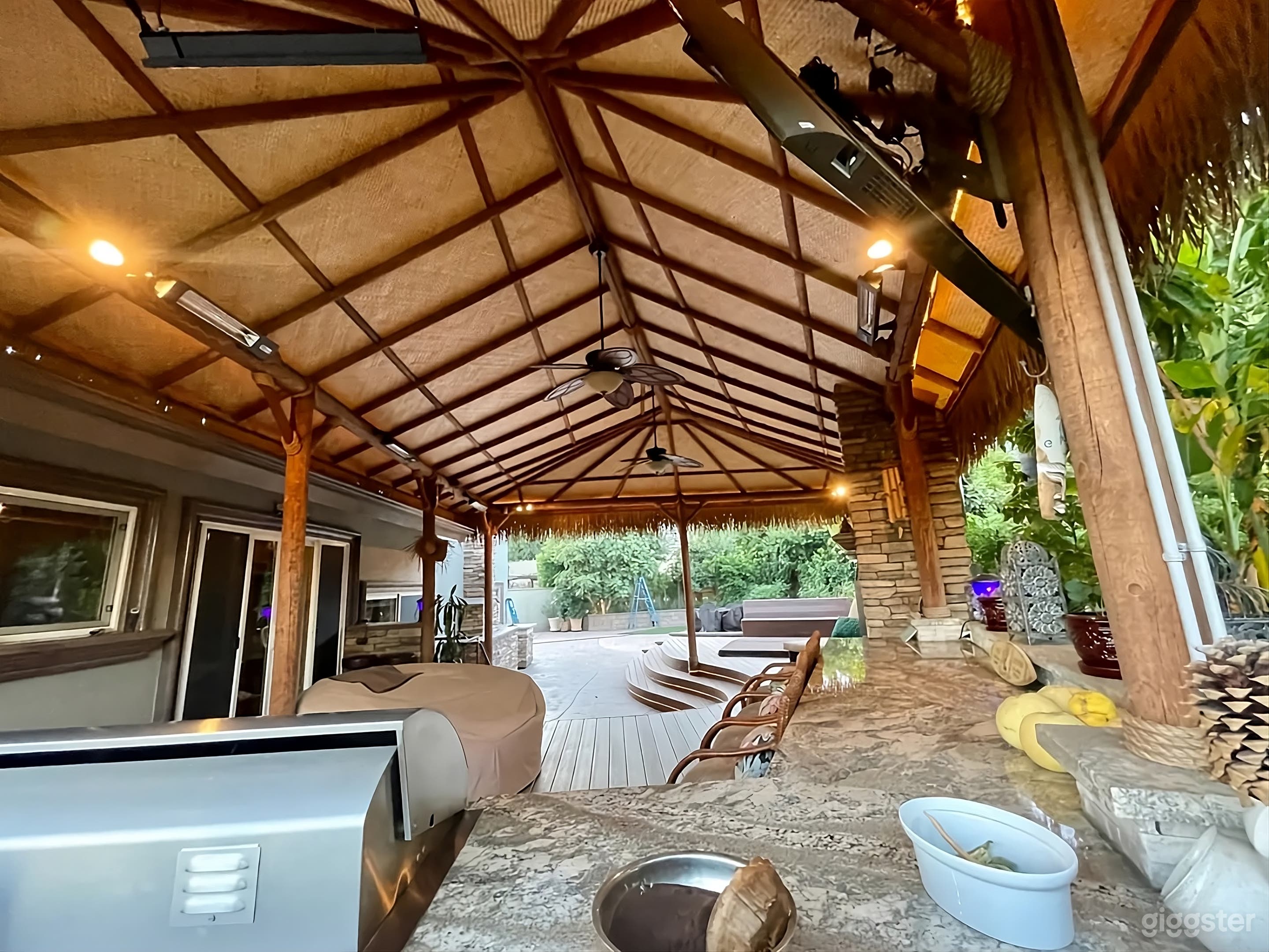 Tropical Tiki Backyard Retreat Photo 2