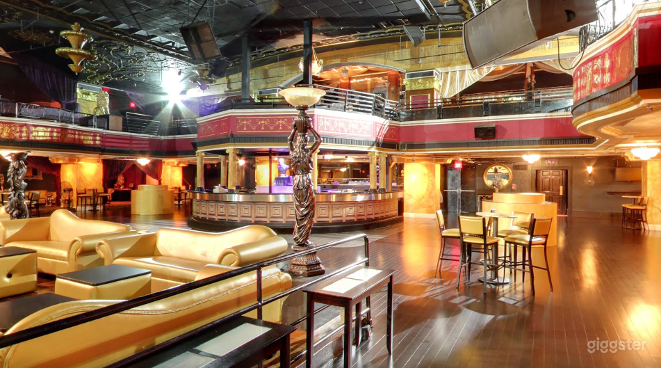 Classy Contemporary NightClub's Upstairs Balcony in Boston Photo 1