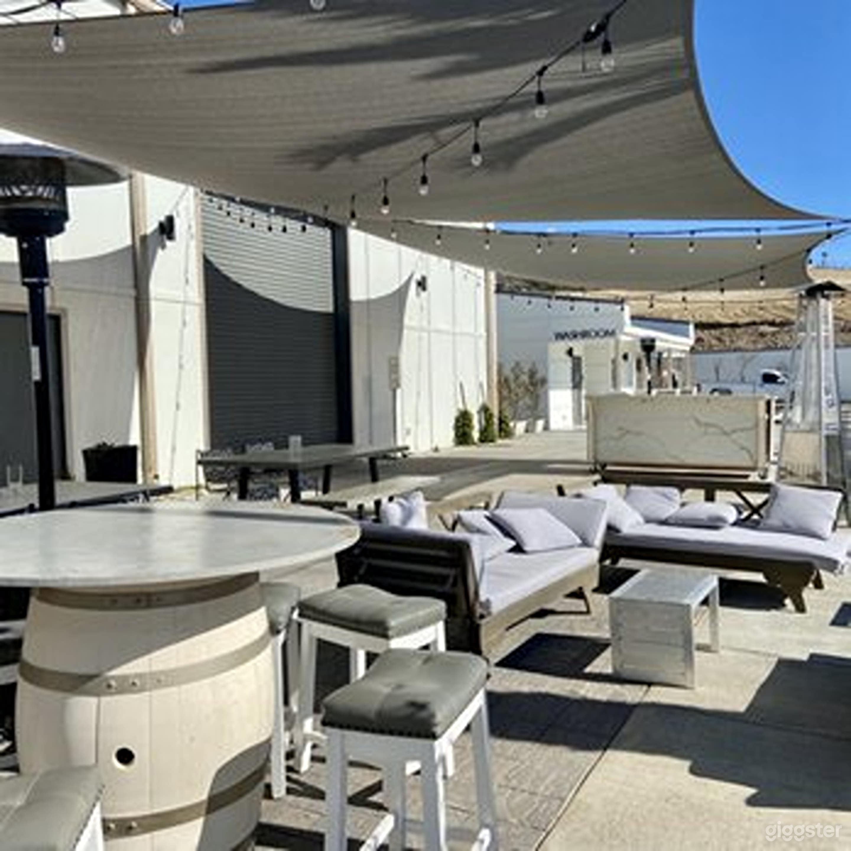 Outdoor Terrace in a 22-Acre Winery &amp; Vineyard  Photo 3