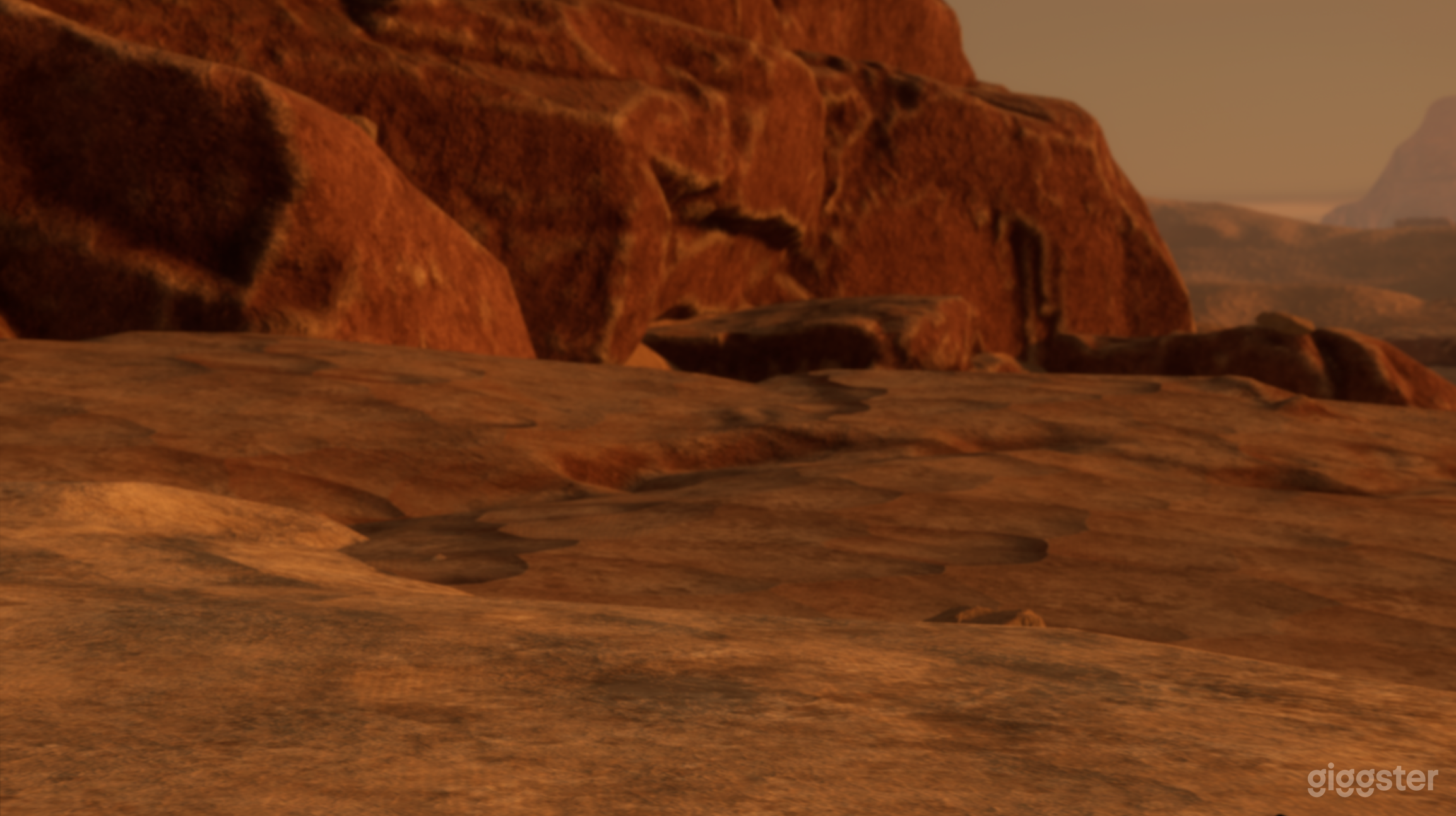 Shoot anywhere within the Mars environment