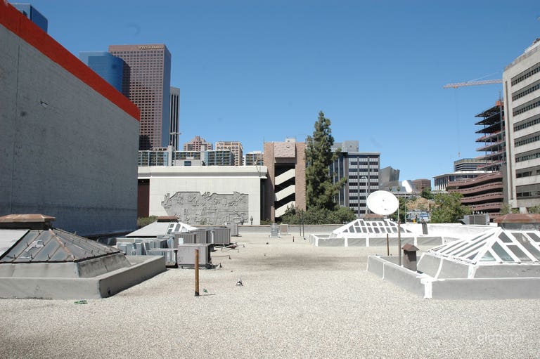  Roof looking towards Spring Street 