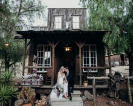  Our saloon located at the front of the ranch is the perfect photo opportunity for your event. 