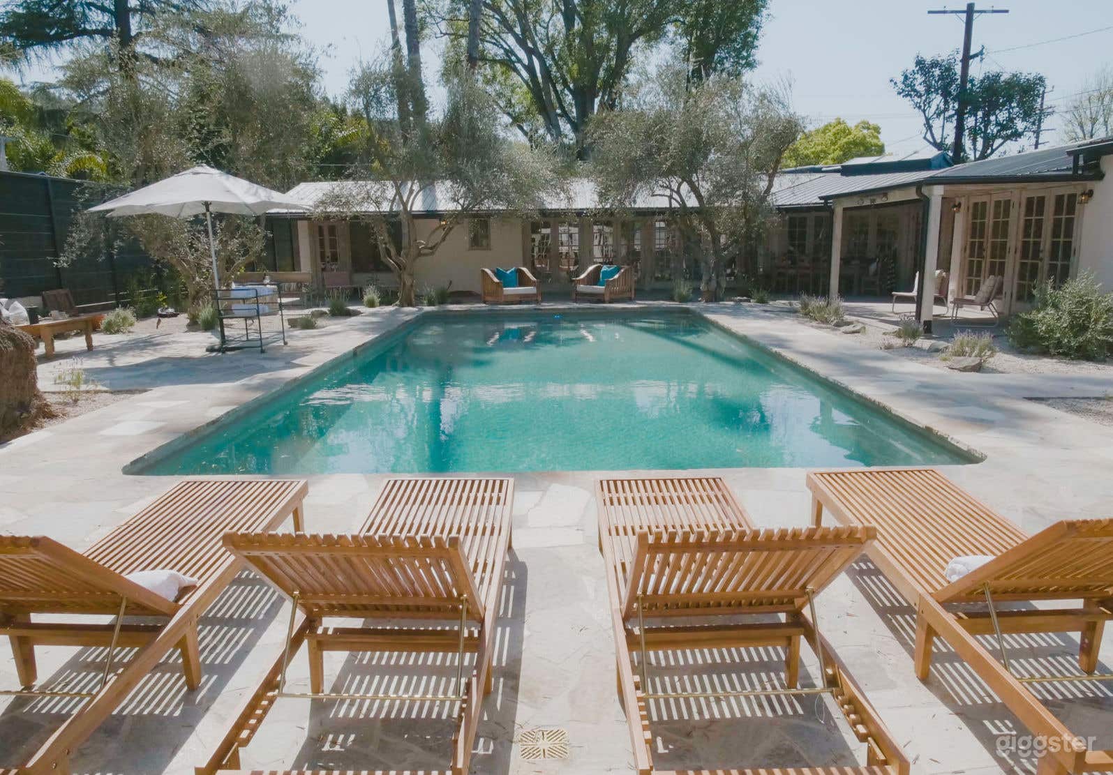Pool in a Studio City Organic Retreat Estate Photo 2