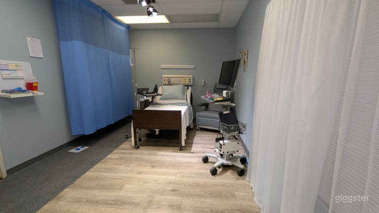 Habitación de paciente de hospital 