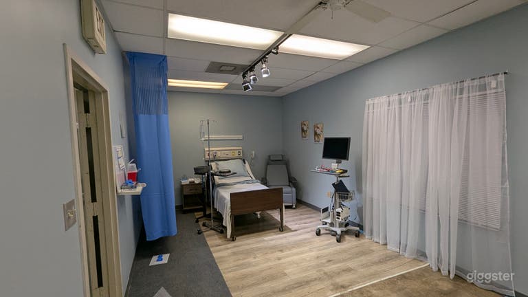  Habitación de paciente de hospital 