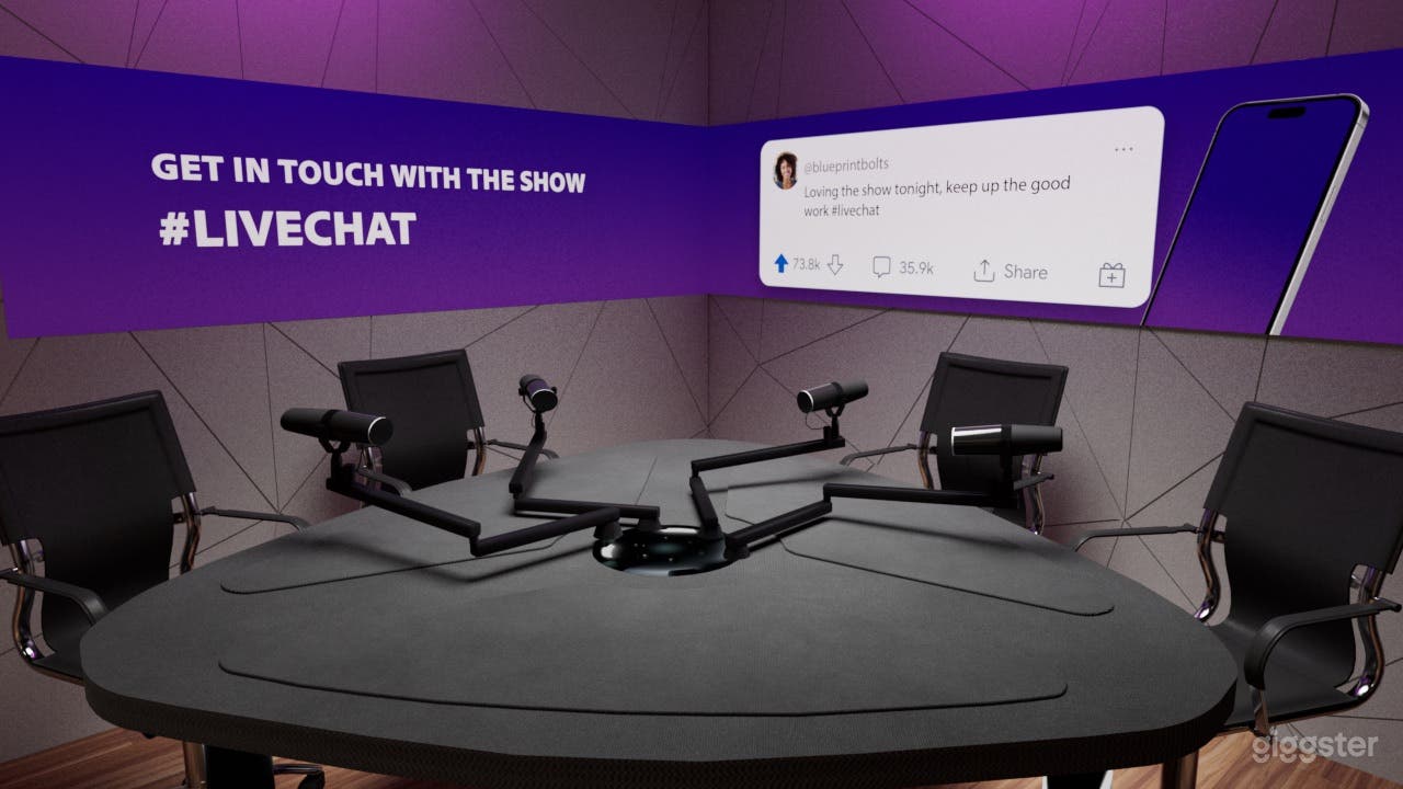 West London Content Studio, Standing sets, multi-camera Photo 1