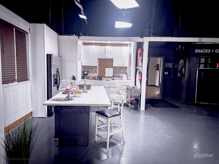  Kitchen set built for cooking show, photoshoots, and commercials. 