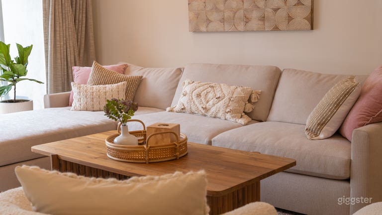  LA French Modern Bright Boho Beveled-Glass House 