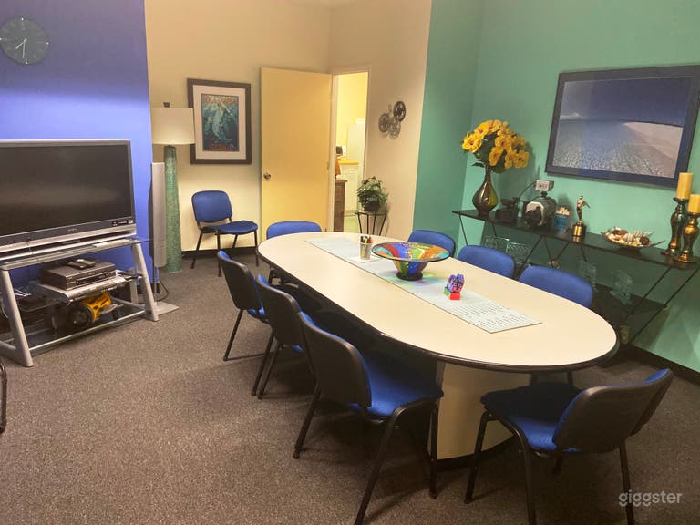  Conference room for clients to meet or talent to relax 