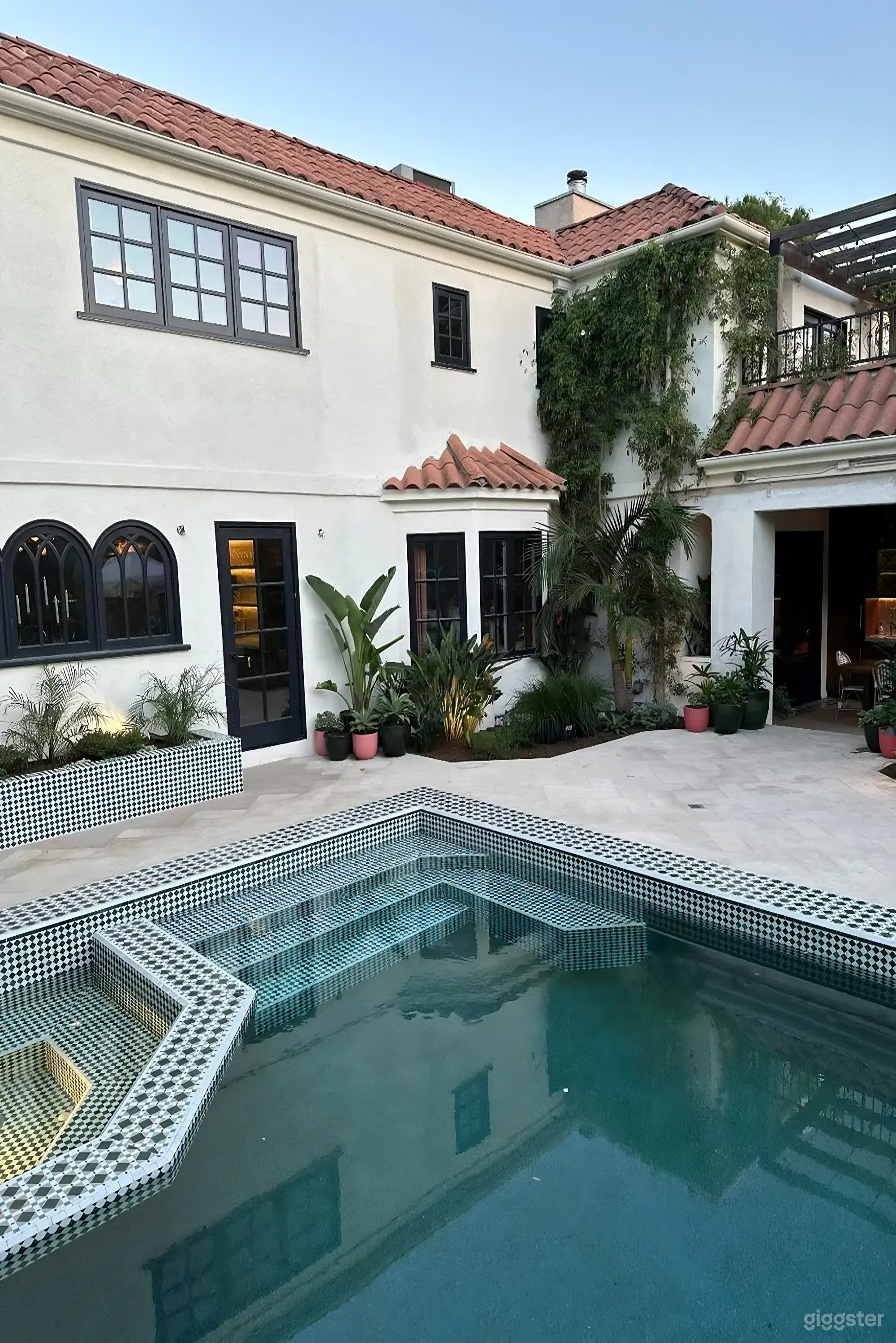 VINTAGE SPANISH OUTDOOR POOL Photo 2