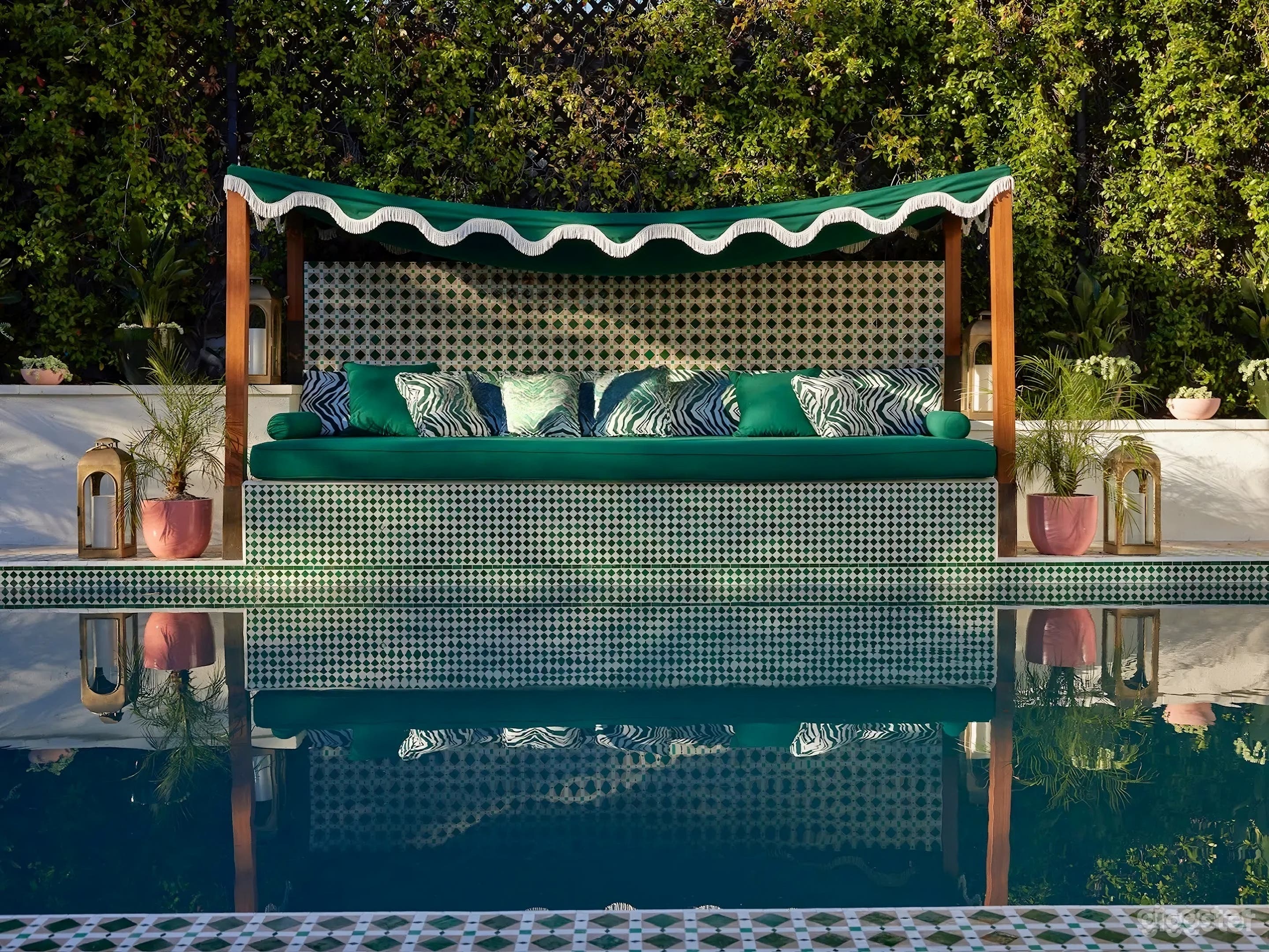 VINTAGE SPANISH OUTDOOR POOL Photo 1