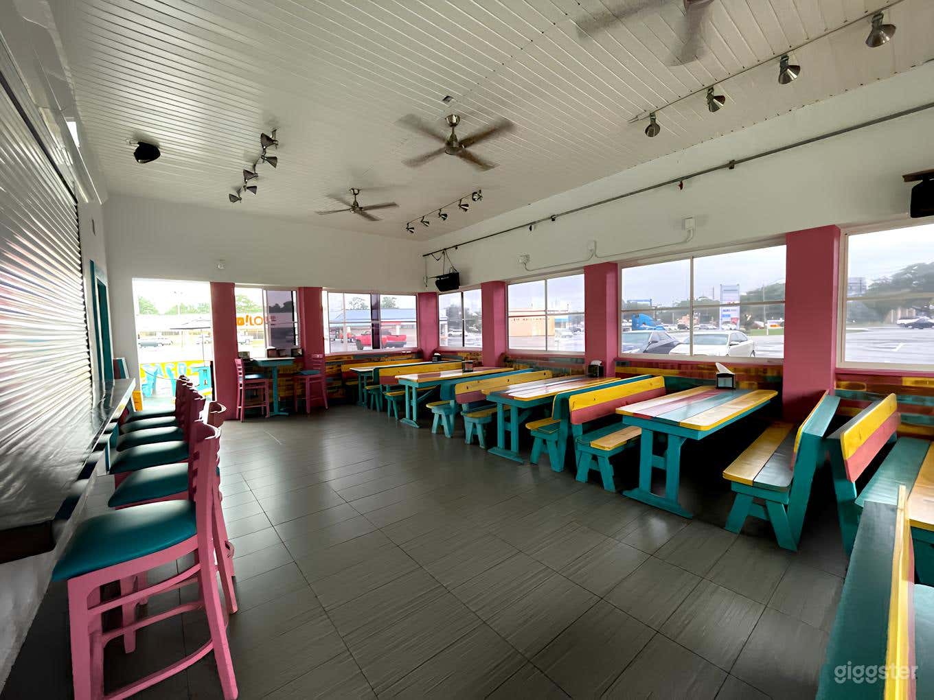 Vibrant Artsy Mexican Bar and Restaurant Patio Photo 1