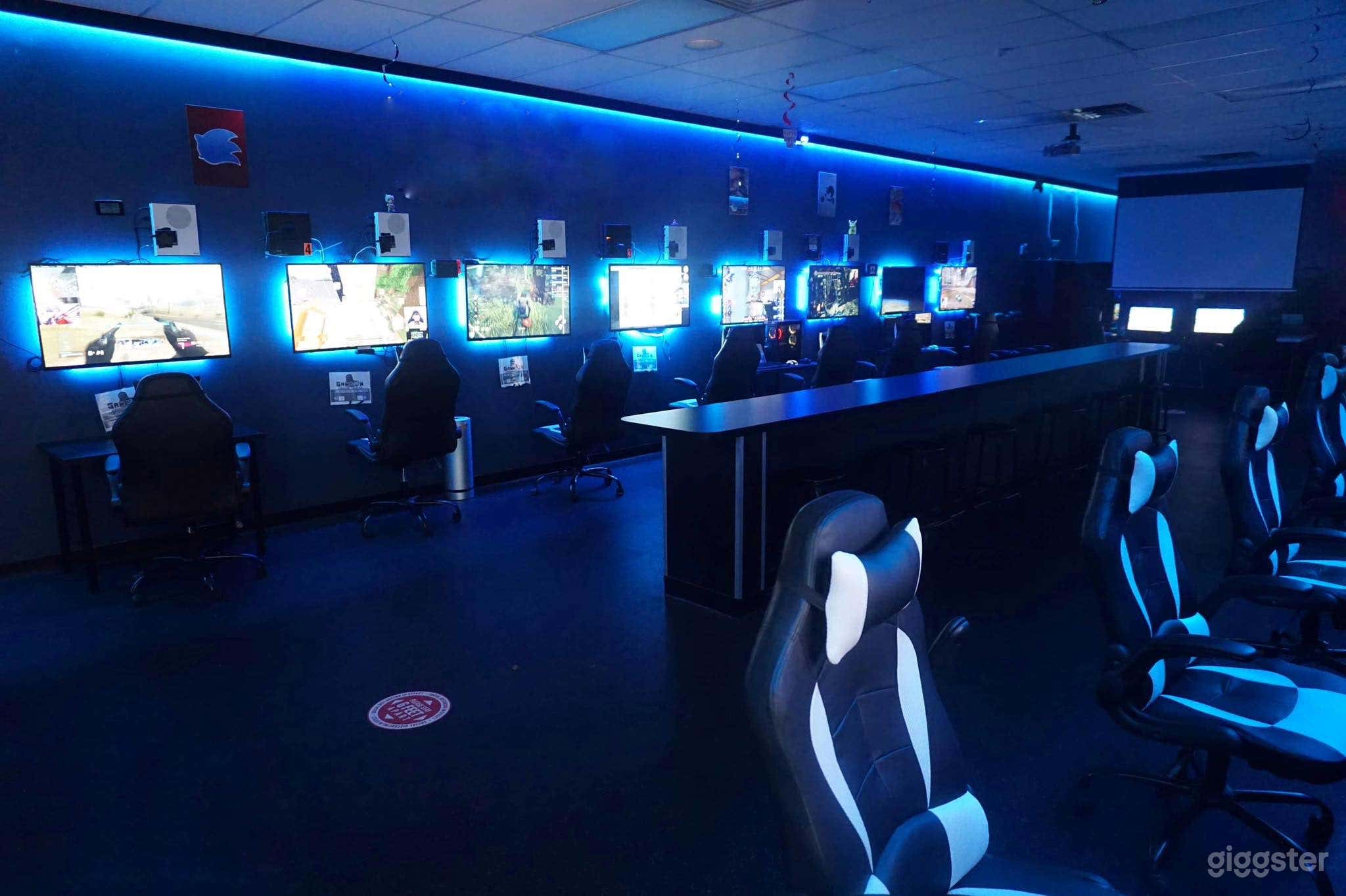 Video Arcade Center w/ Neon Lights Photo 1