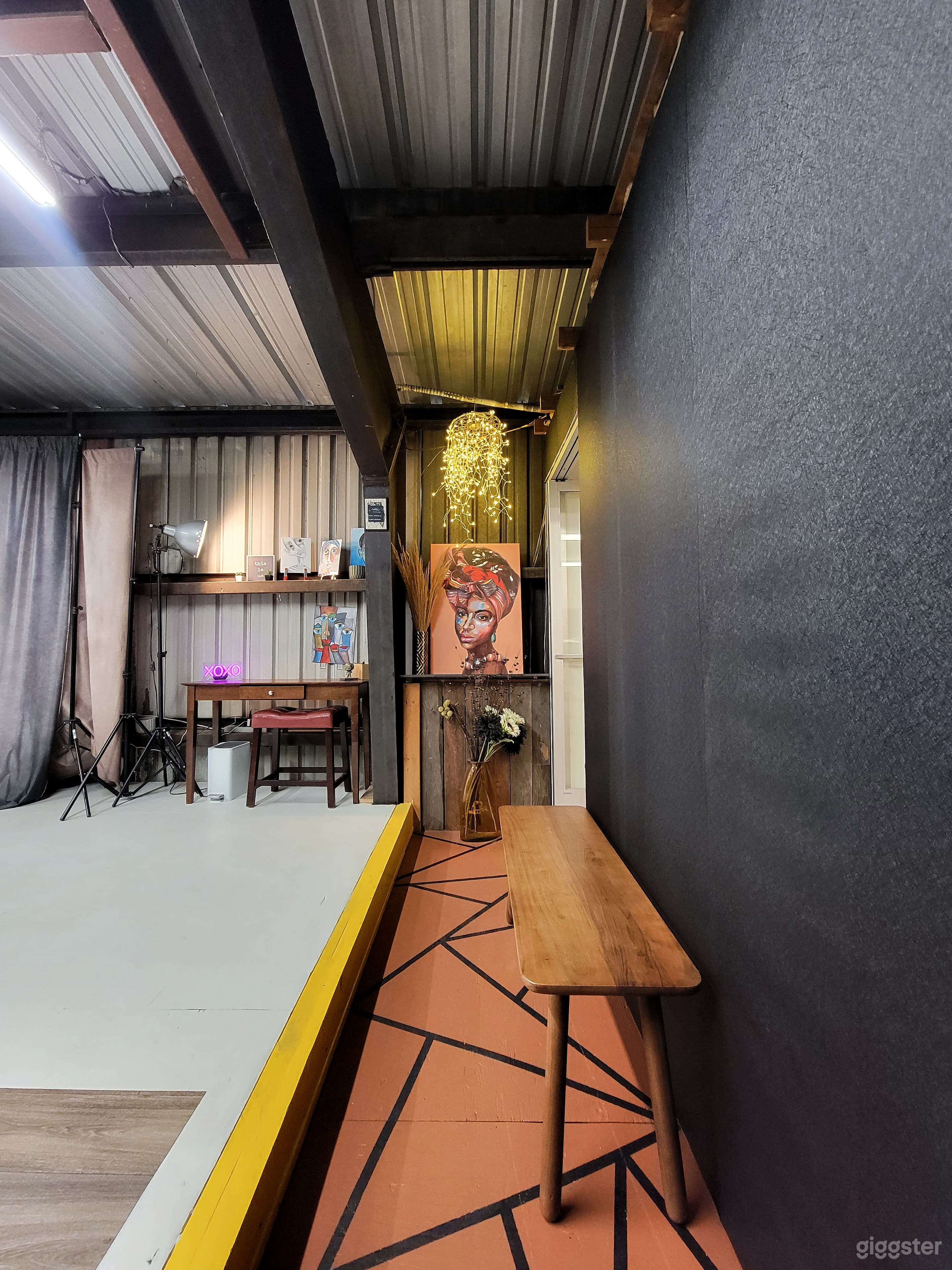 First view after the stairs