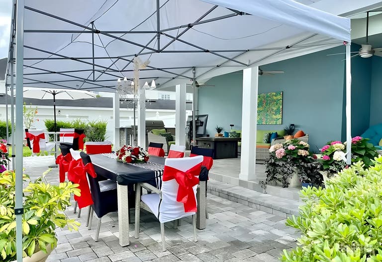  Patio élégant et oasis de jardin 