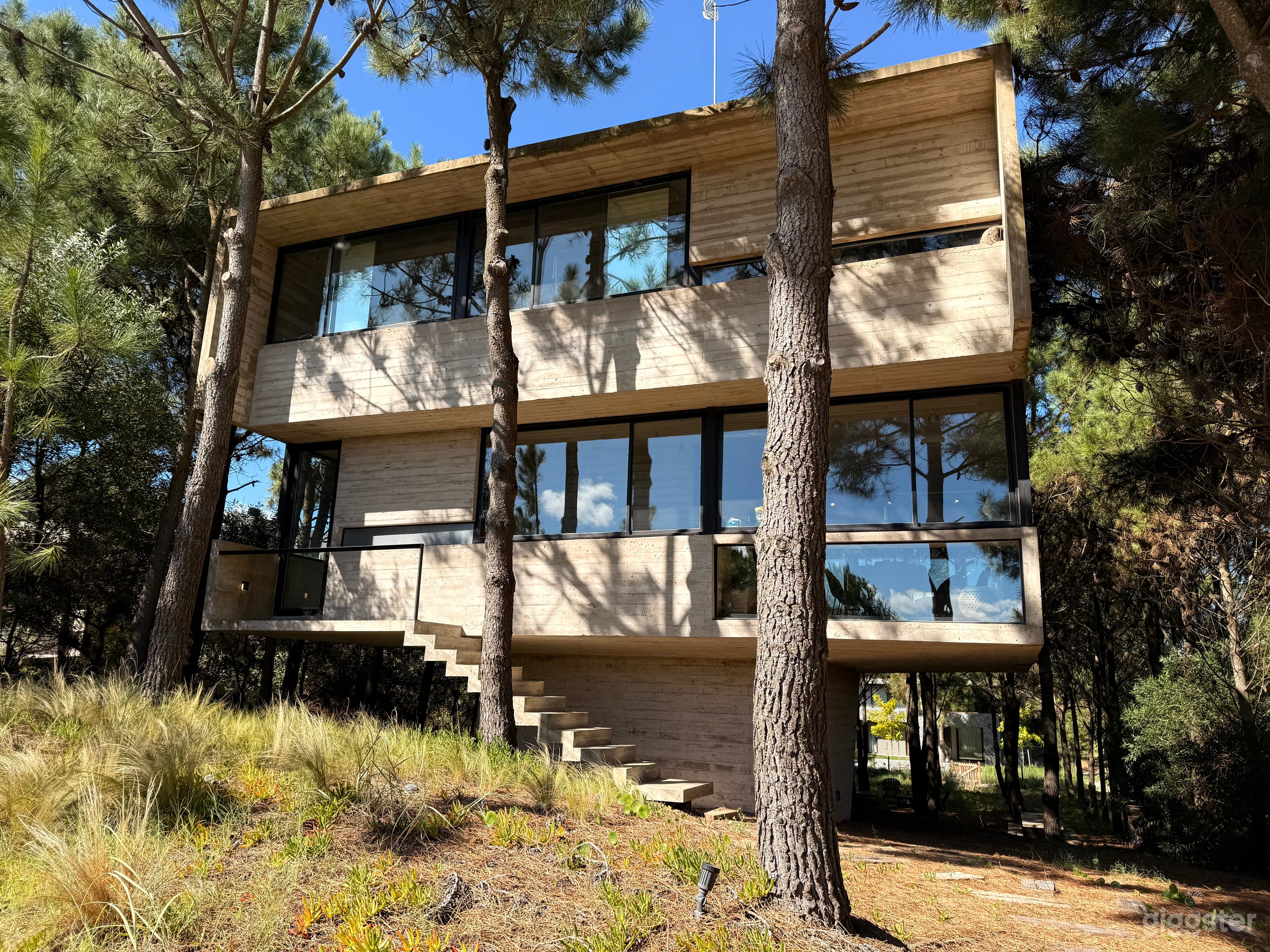 Casa Zua | Brutalist refuge among pines Photo 1