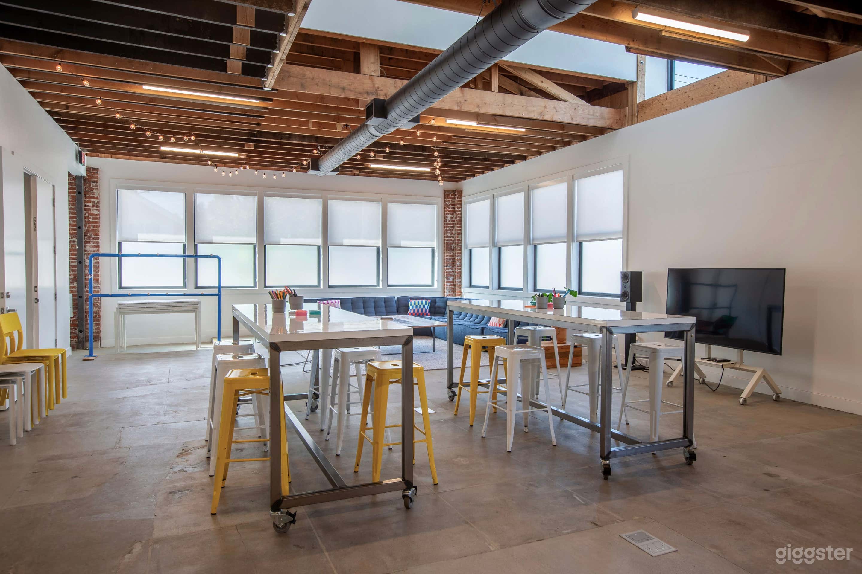 Bright and Spacious Creative Workspace Photo 4