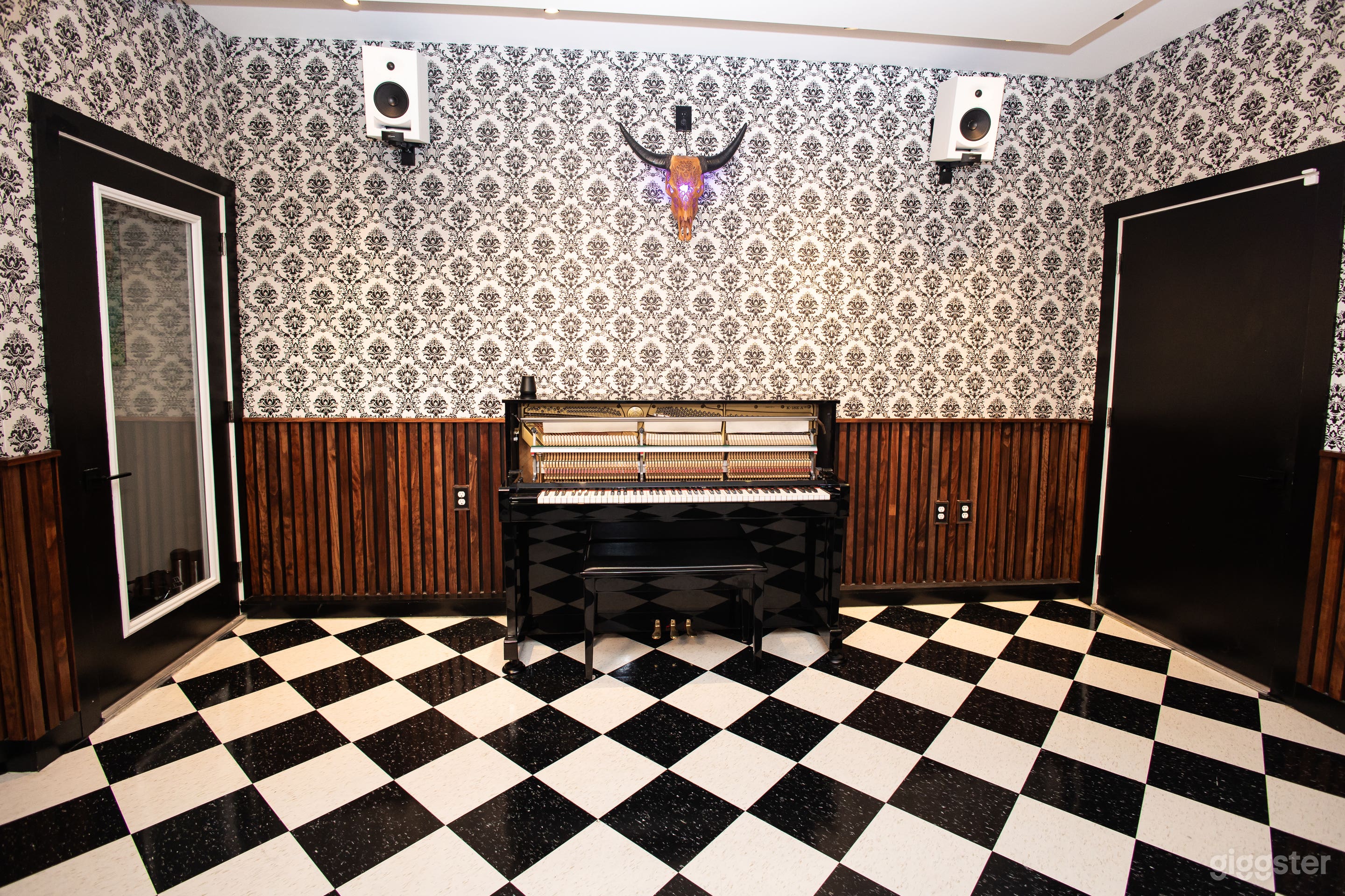 Main floor piano