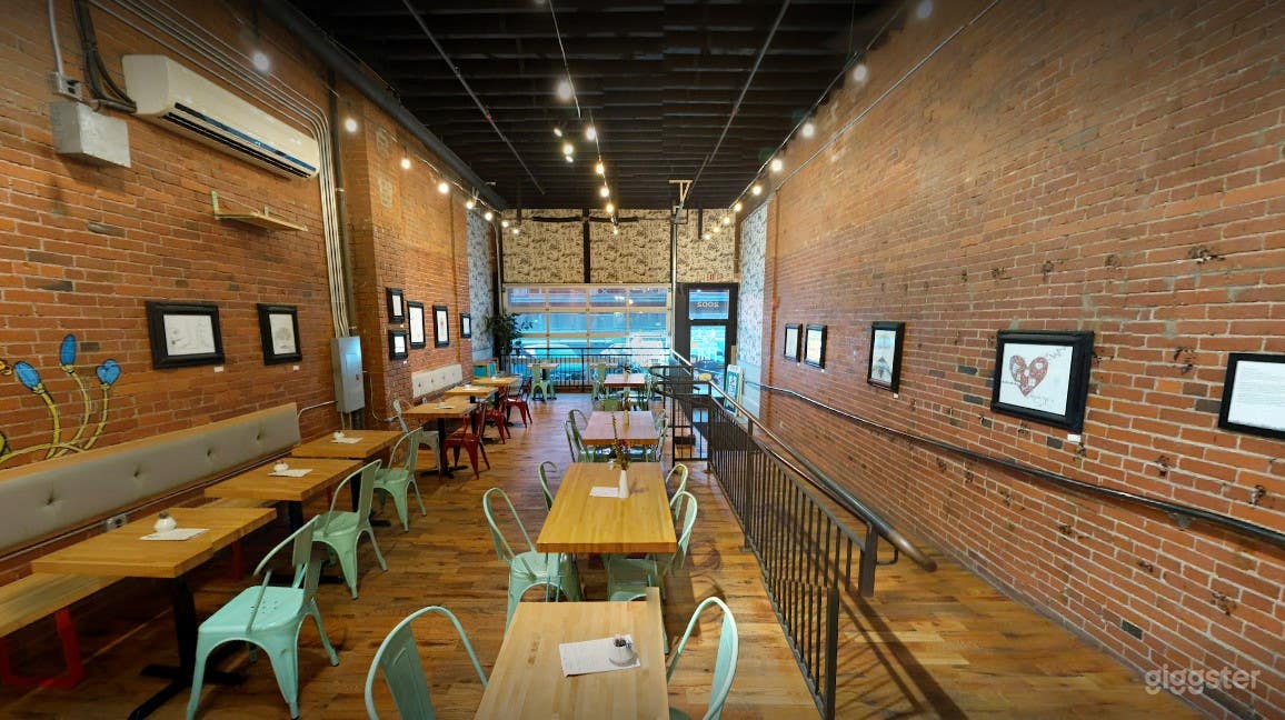Classy Café with Exposed Brick in Pittsburgh Photo 1
