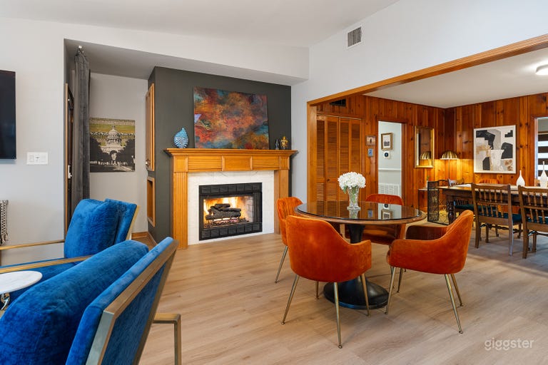  Ampia casa Mid Century - Piscina e vasca idromassaggio 
