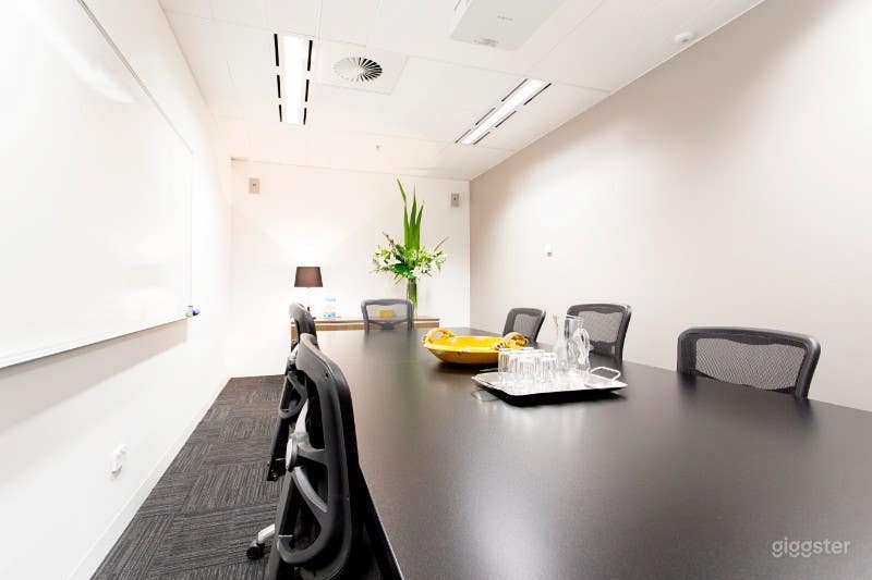 Black Boardroom in Melbourne Photo 2
