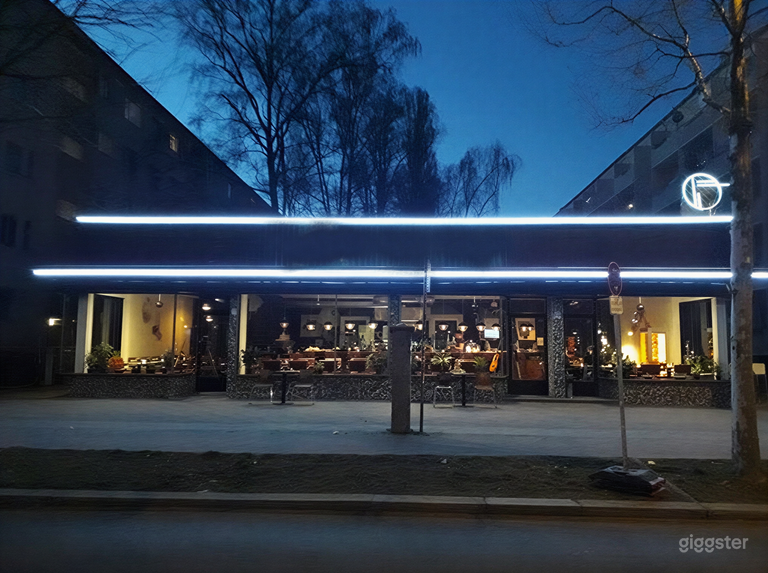  Vintage Diner Stil Raum für private Partys & Filmaufnahmen 