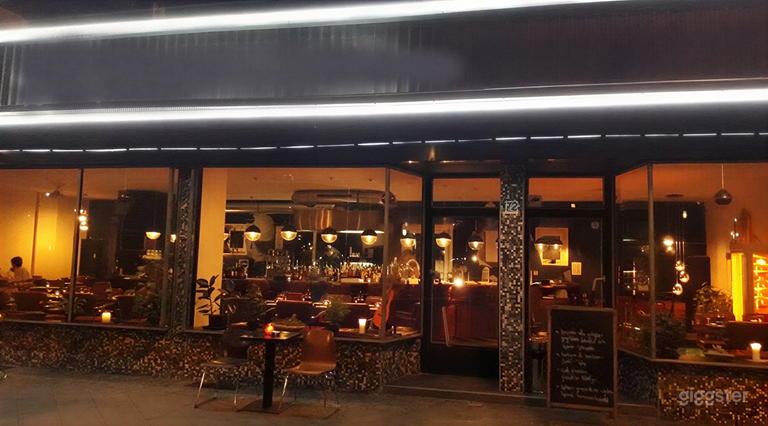  Vintage Diner Stil Raum für private Partys & Filmaufnahmen 