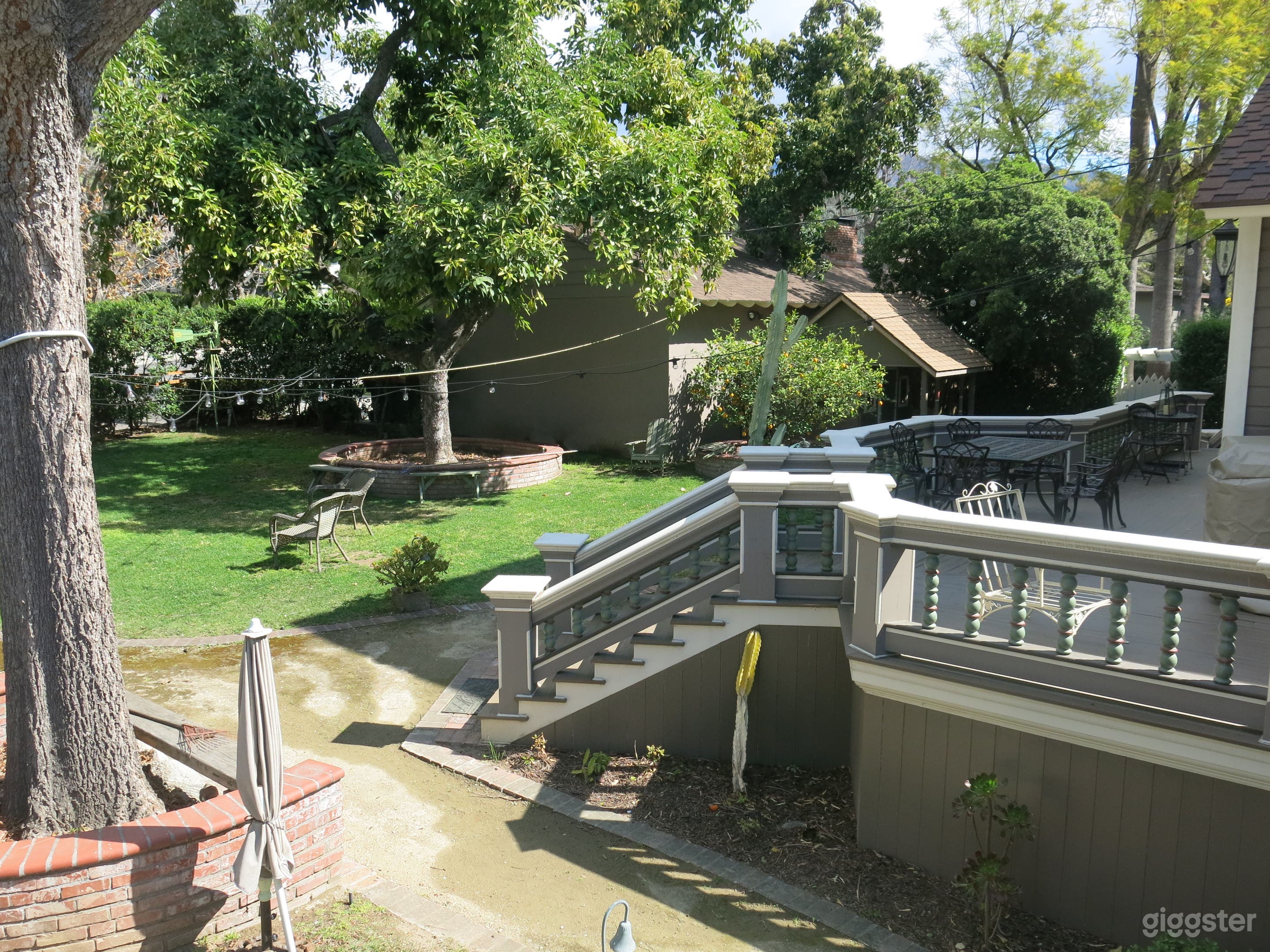 Enchanting Victorian Era Backyard Photo 2