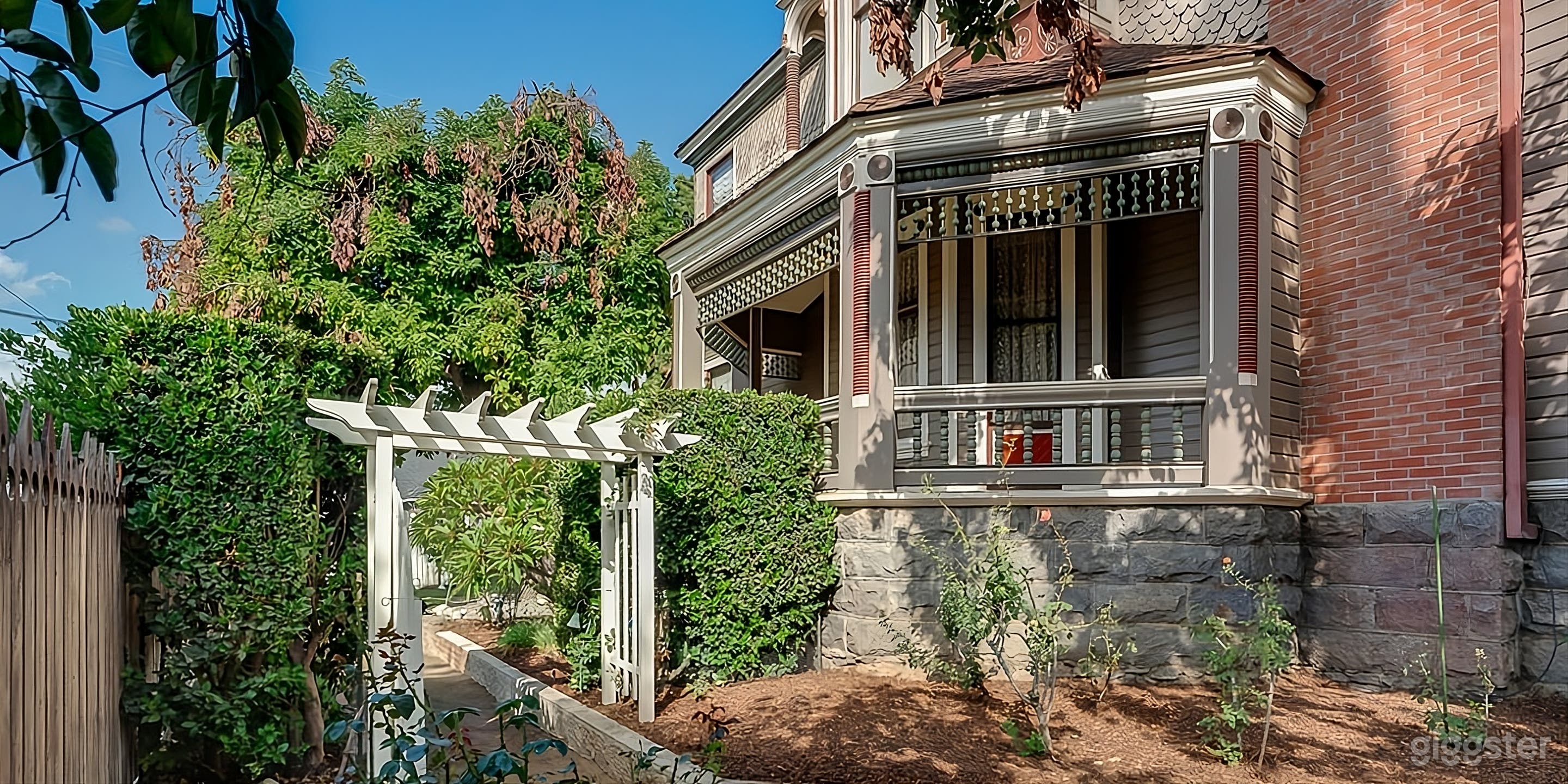 Enchanting Victorian Era Backyard Photo 4