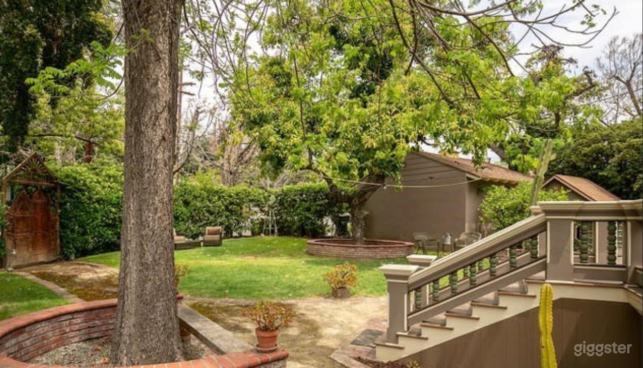 Enchanting Victorian Era Backyard Photo 1