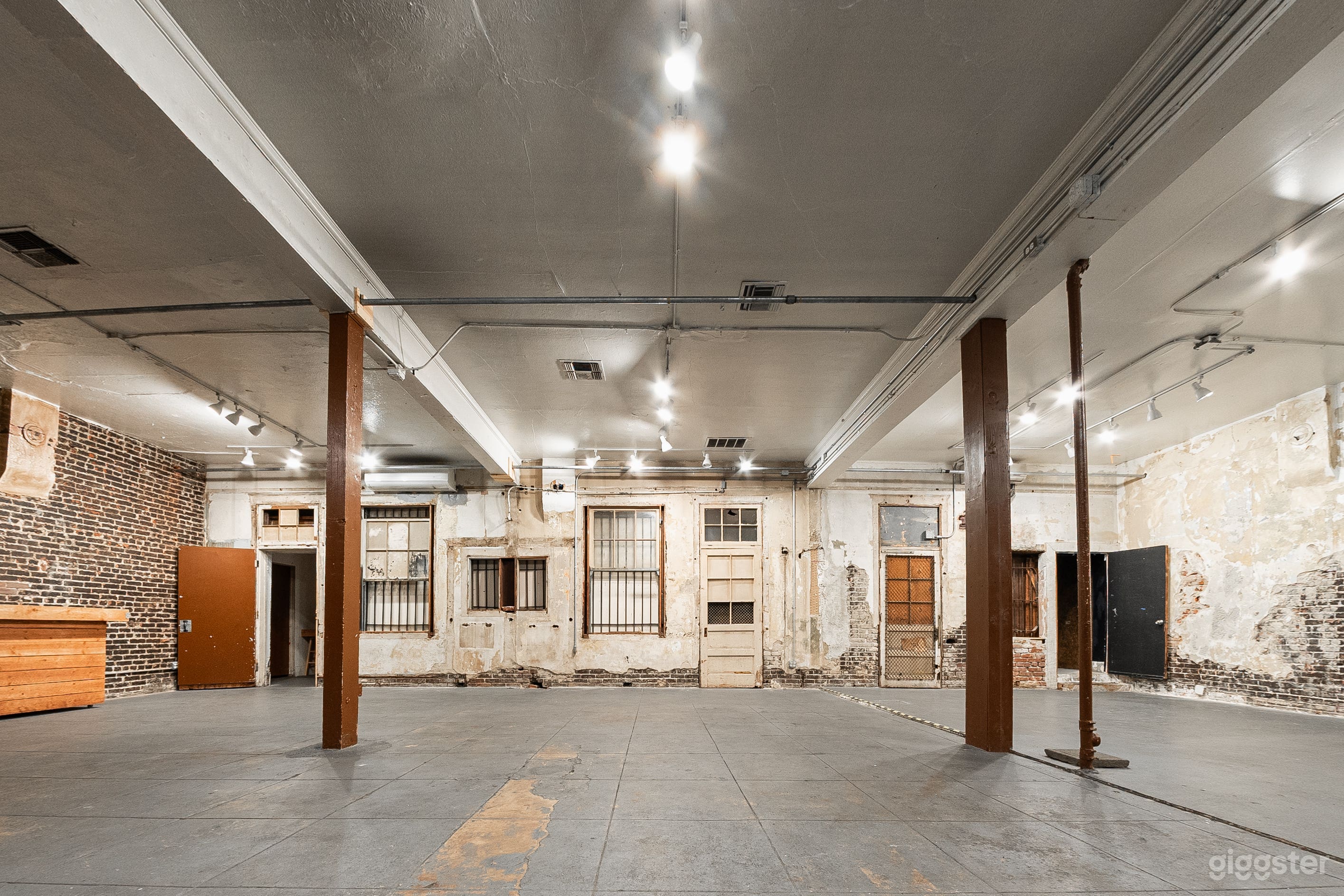 Annex 100 year old distressed wall