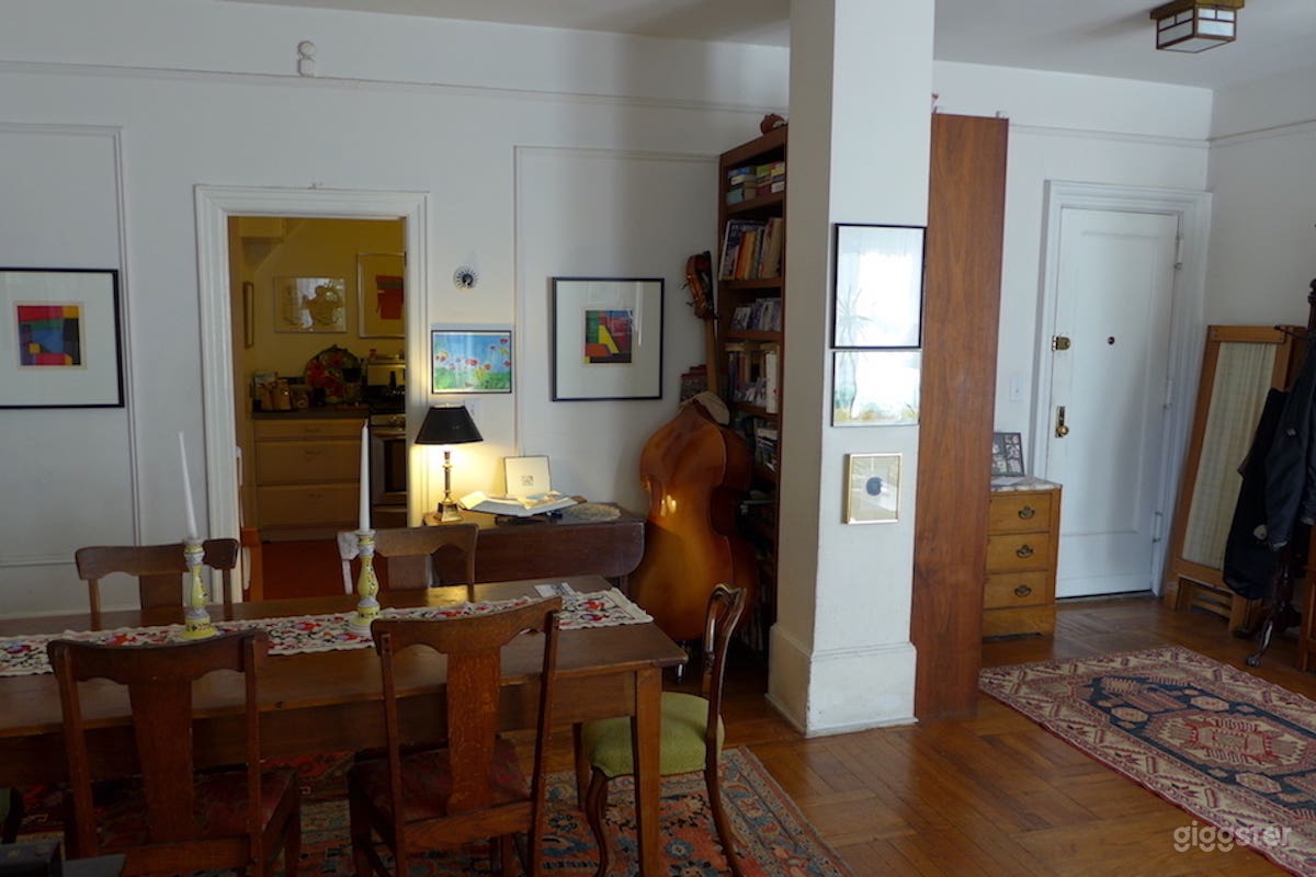 Pre-War Upper West Side Apartment with Musical Instruments Photo 4