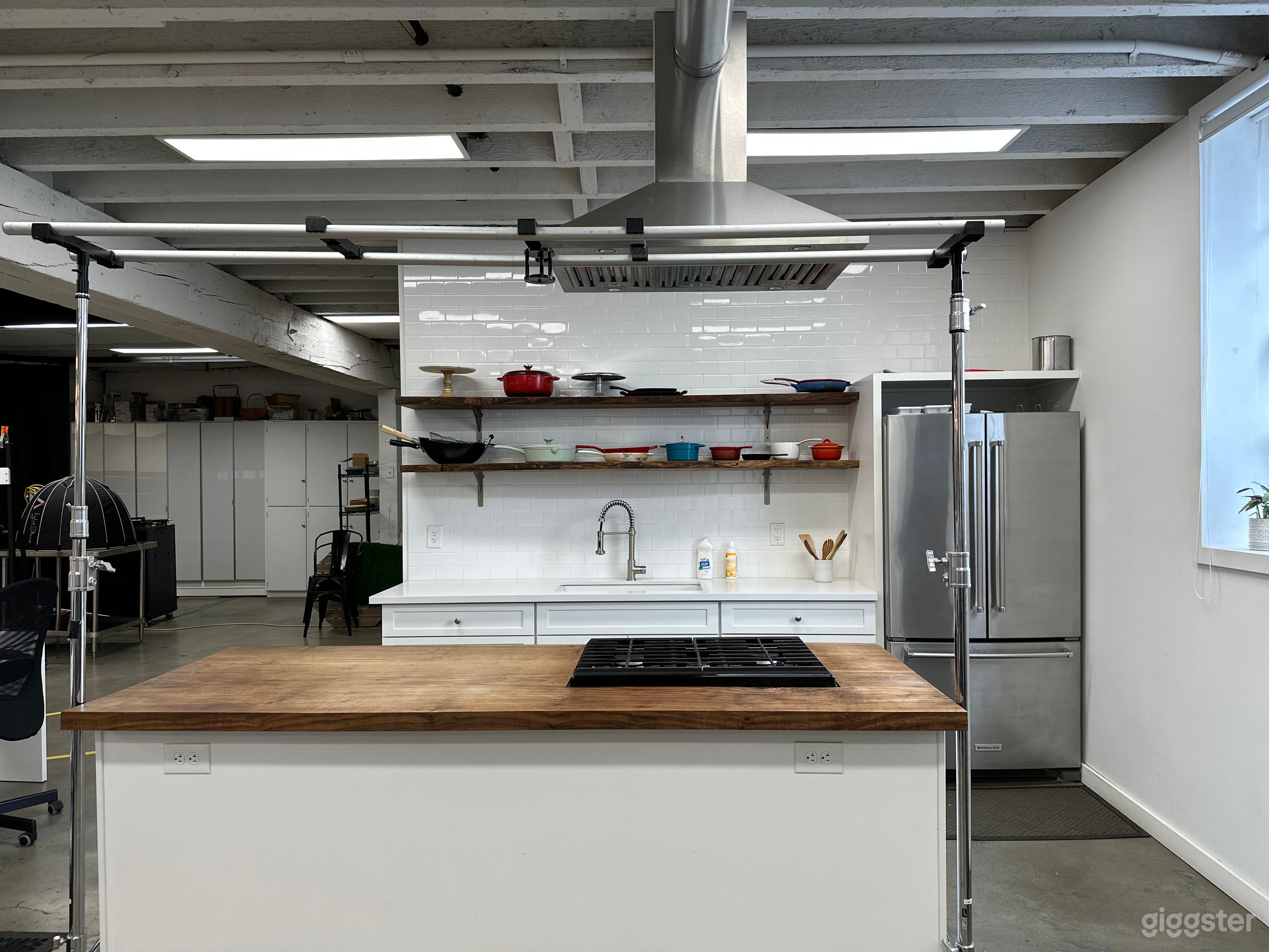 Camera ready studio kitchen - perfect for "home" setting